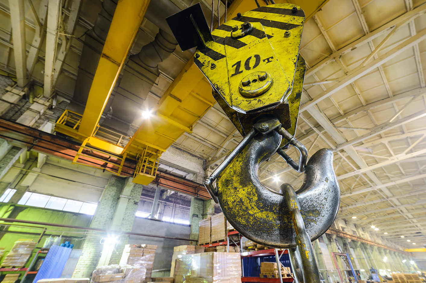 Overhead crane hook (smaller).jpg 如何满足OSHA起重机检验要求